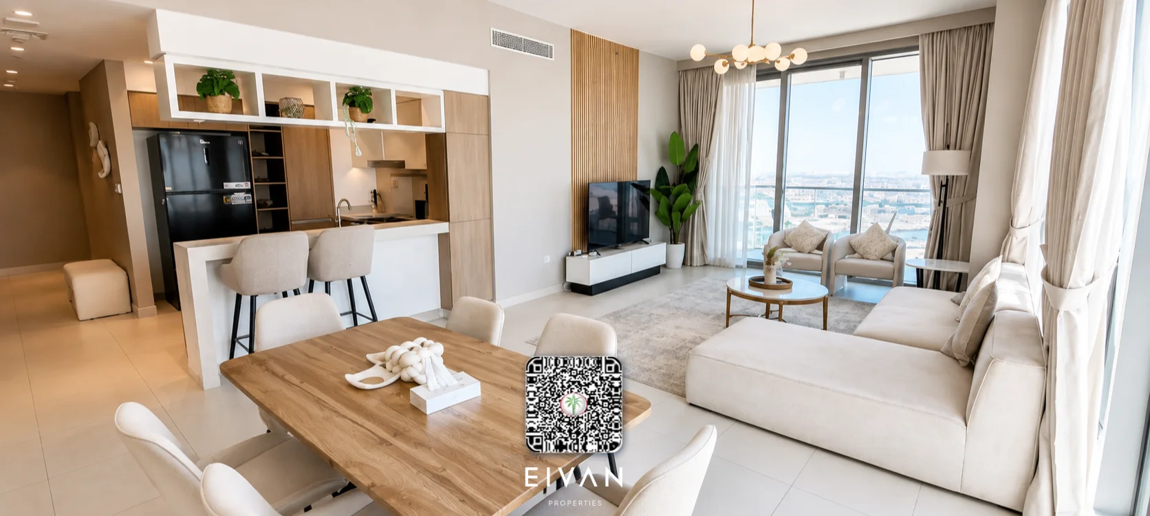 Full Sea View | with Maid's Room | Fitted Kitchen
